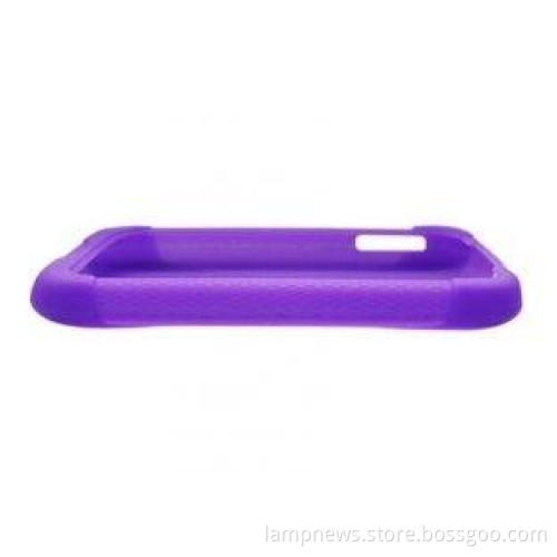 Durable Purple Silicone Smartphone Protective Case for Huaw